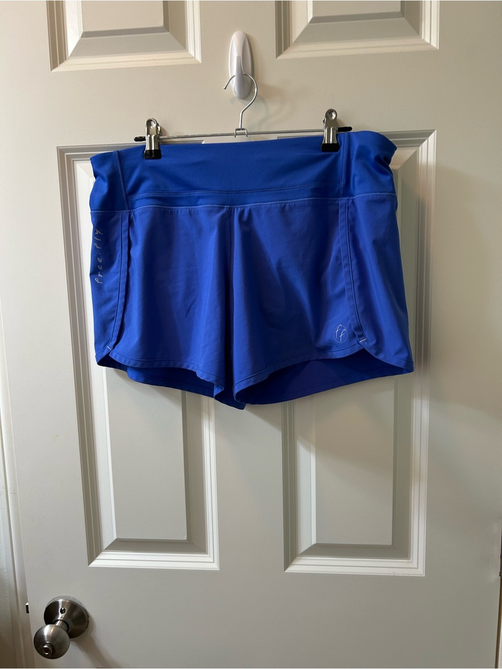 Free Fly Apparel Royal Blue Women's Athletic Shorts